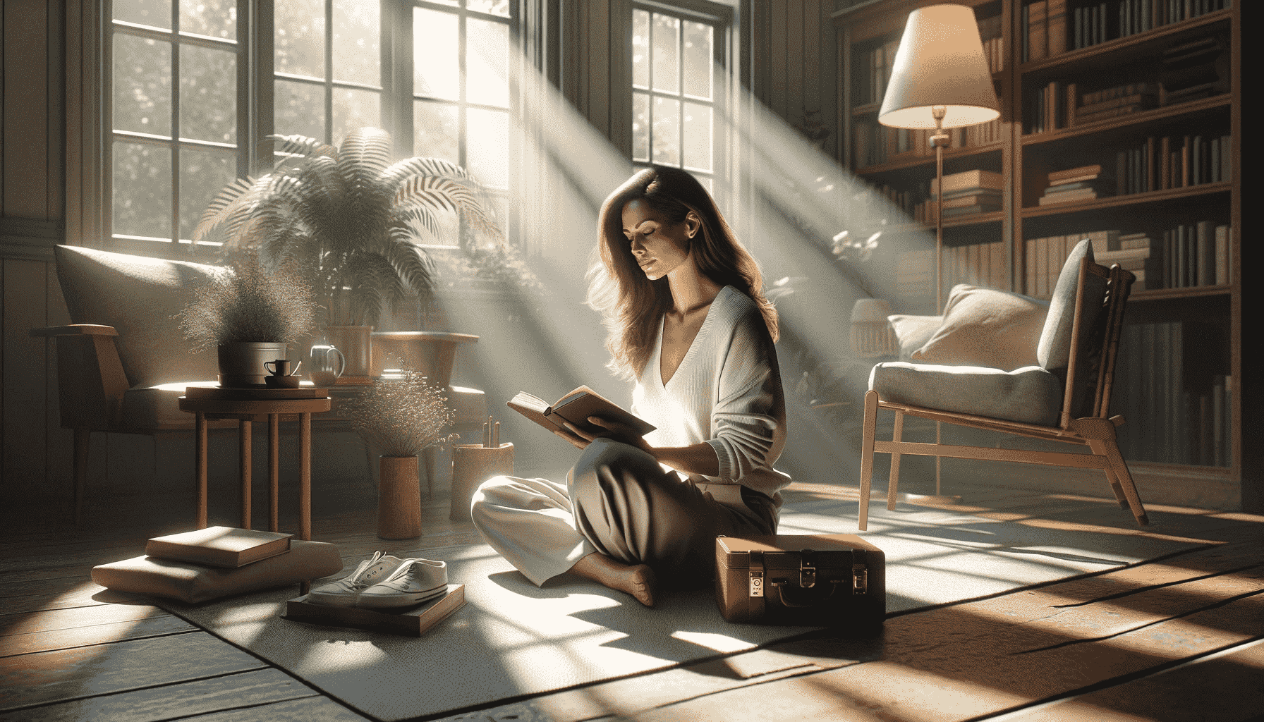 a woman rediscovering herself after a divorce