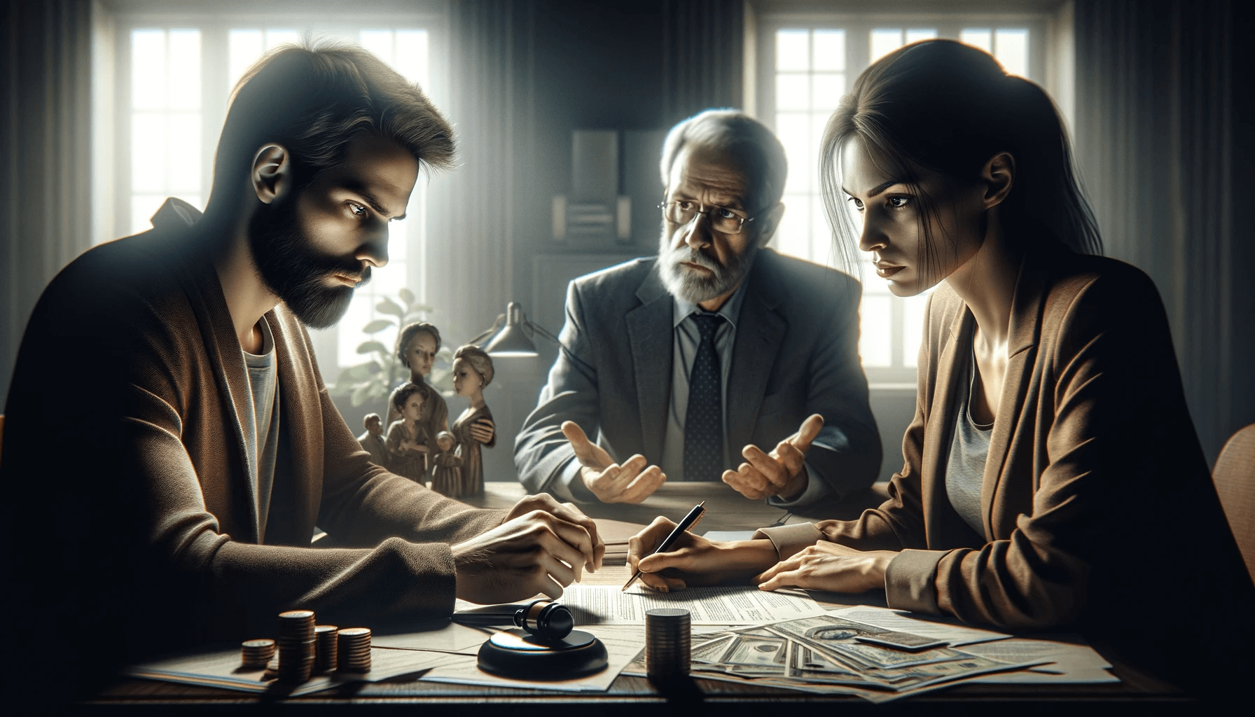 property division between a divorcing couple (1)