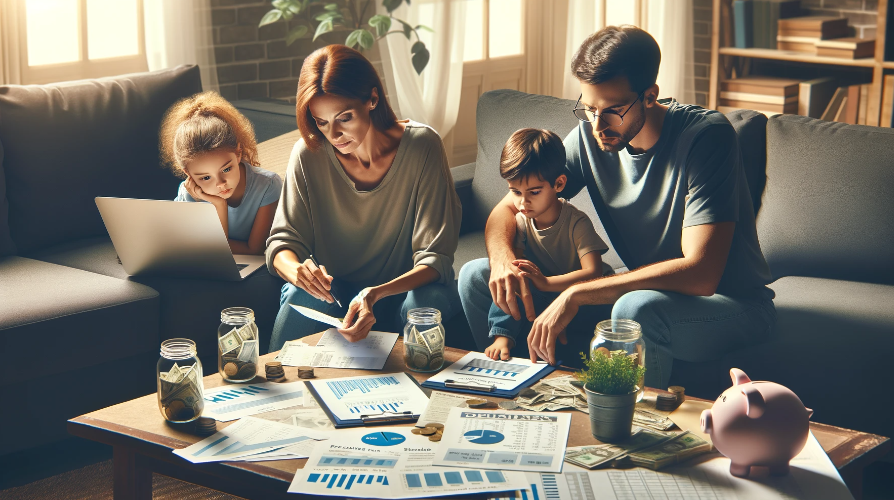 financial responsibilities of parents for their children